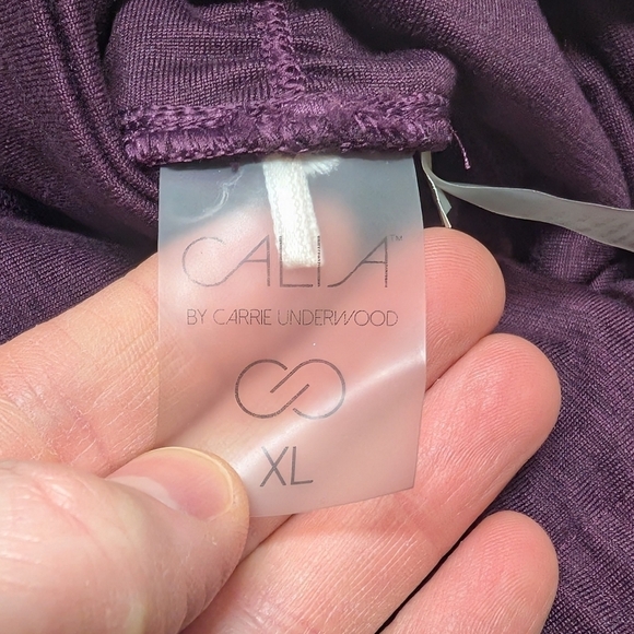 CALIA (XL) Purple Sweatshirt Loungewear Athleisure Carrie Underwood Funnel Neck - Picture 6 of 9